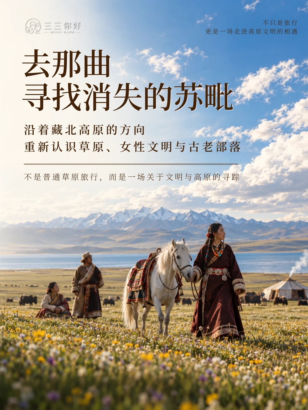 三三你好官方号AI首图：去那曲，寻找消失的苏毗